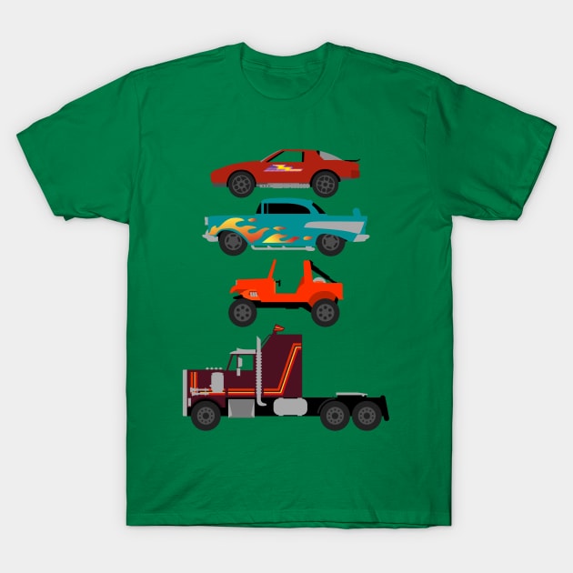 The Car's The Star: M.A.S.K. T-Shirt by Paulychilds